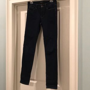 Banana Republic dark wash skinny jeans, size 28/6